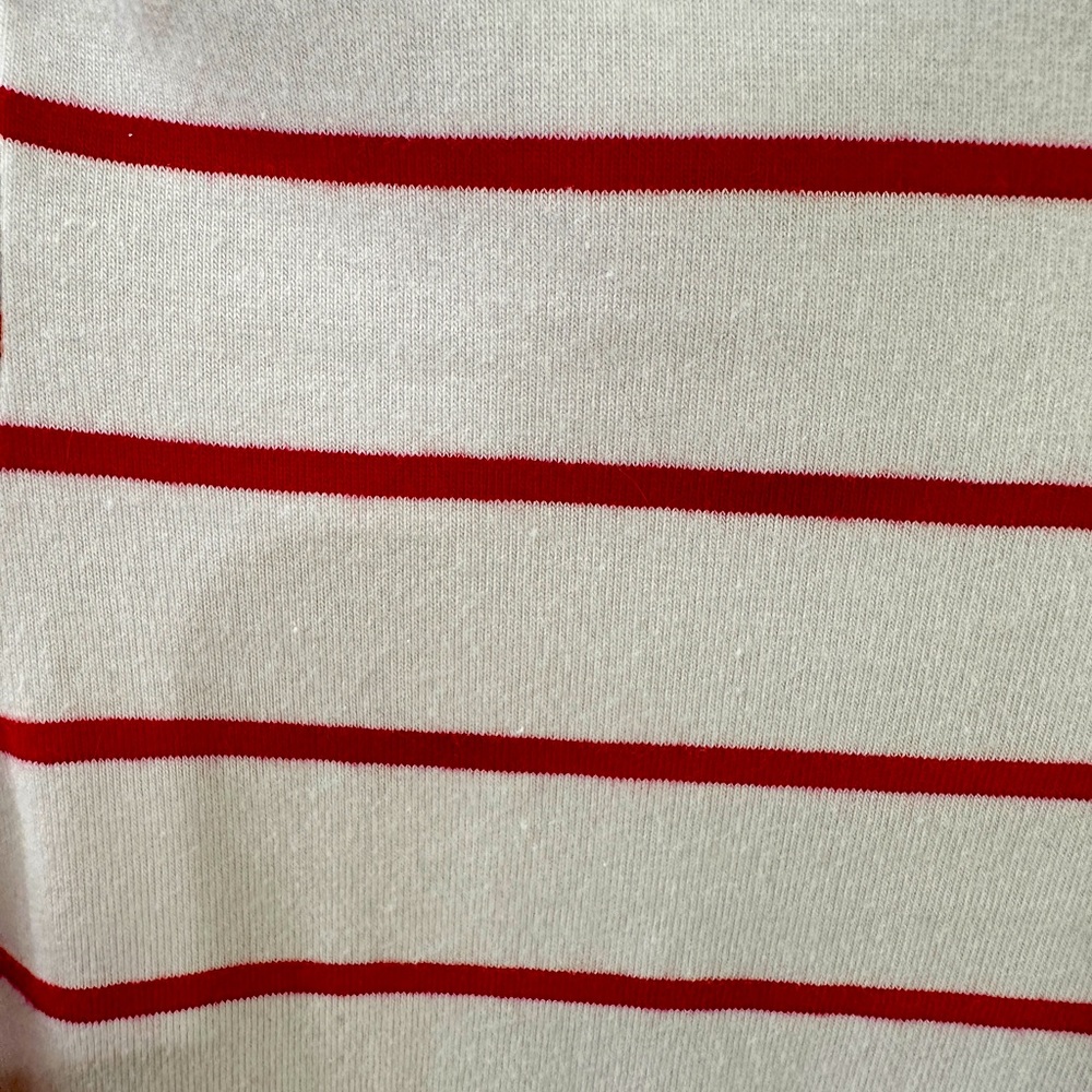 Tommy Hilfiger Red/White Striped Nautical Polo Dress